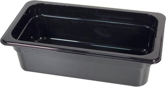 Poly Pan Black - 1/3 x 6