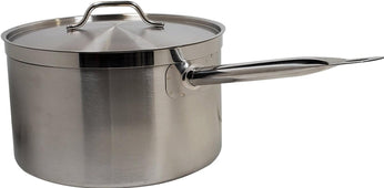 Pro-Kitchen - 30x18cm (12L) Sauce Pan & Lid SS - Long Handle