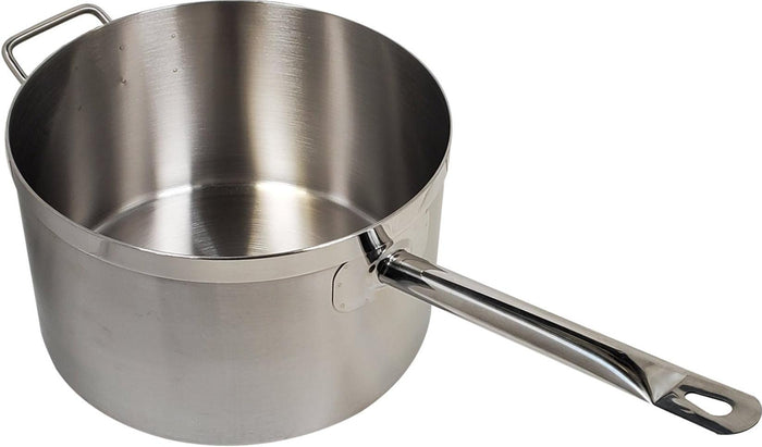 Pro-Kitchen - 30x18cm (12L) Sauce Pan & Lid SS - Long Handle