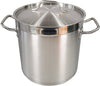 Pro-Kitchen - 25x25cm (11.6L) Tall Pot & Lid SS