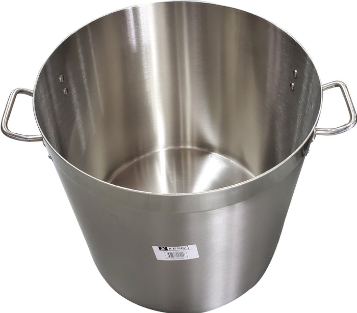 Pro-Kitchen - 40x40cm (46L) Stock Pot & Lid SS