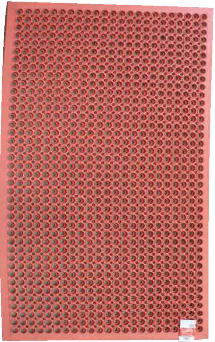 Pro-Kitchen - Red Rubber Anti-Fatigue Mat Heavy Duty - 36