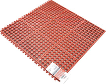 Pro-Kitchen - Red Rubber Mat-Terracotta-Grease Resistant-36