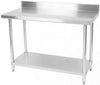 Pro-Kitchen - WorkTable SS w/ Backsplash - 30