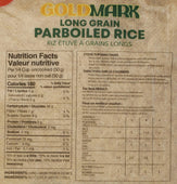 GoldMark - Parboiled Long Ghrain Rice - 8kg