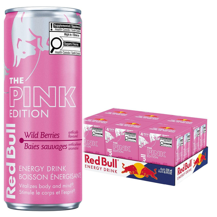 Red Bull - Pink Edition - Cans - 4pk