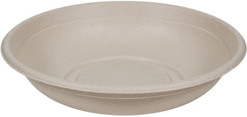 Eco-Craze - 24oz Round Natural Pulp Bowl - CR24