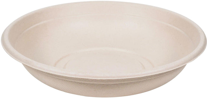 Eco-Craze - 32oz Round Natural Pulp Bowl - CR32