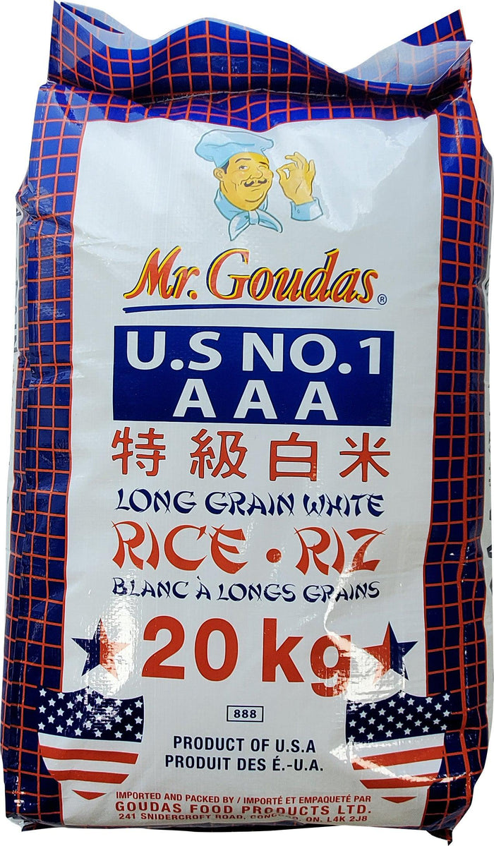 Mr. Goudas - USA Long Grain White Rice - AAA