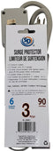 Power Bar - 6 Outlet - 3' Cord