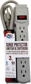 Power Bar - 6 Outlet - 3' Cord