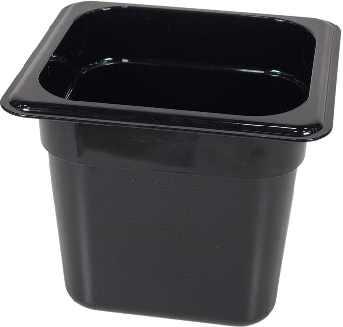 Poly Pan Black - 1/6 x 6