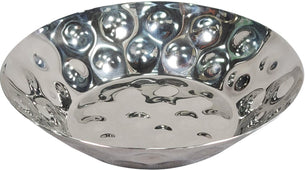 CLR - Pro-Kitchen - Hammered Bowl 20cm Silver (0001)