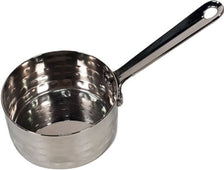 PK-82245C - 3oz Sauce Pan - SS - Hammered Finish w/Handle