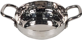 PK-82254A - 2.75oz Fry Pan - SS -  w/2 Side Handles