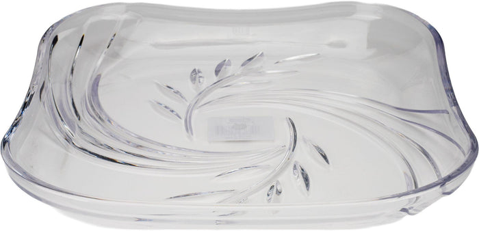 JD - Plastic Crystal Tray 26.7cm - 2950