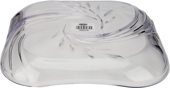 JD - Plastic Crystal Tray 26.7cm - 2950