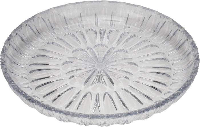 JD - Plastic Crystal Tray 20cm - 2902