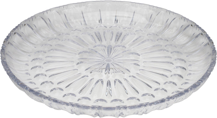 JD - Plastic Crystal Tray 25cm - 2903