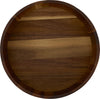 L.Gourmet - Acacia Wood Bowl, 24.5cm dia.x8cm