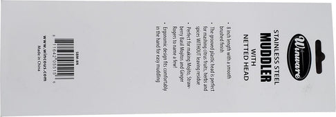 CLR - Muddler S/S - Netted Head - SBM-8N