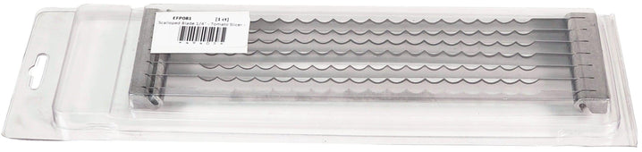Scalloped Blade 1/4