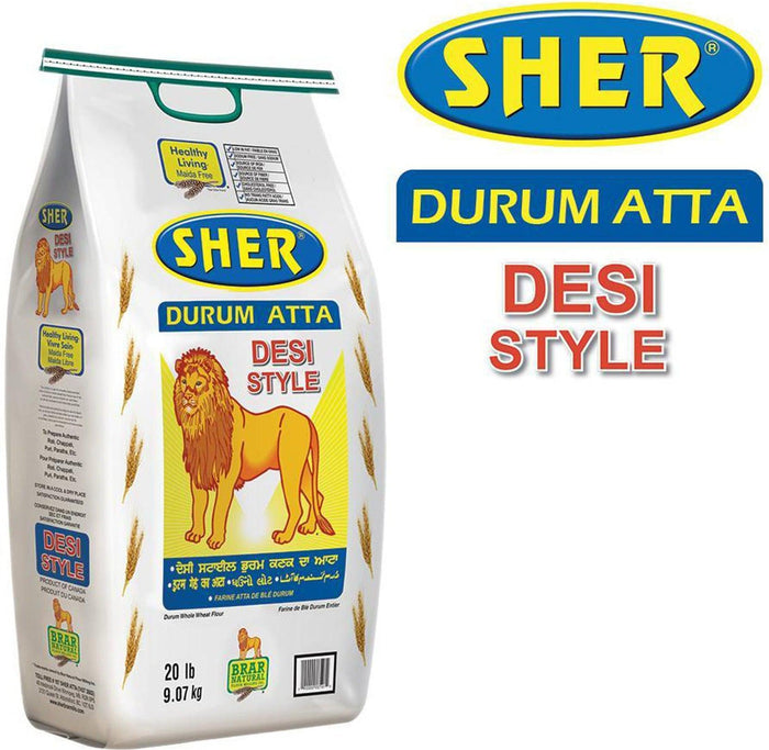 Sher - Durum Flour - Desi Style Atta