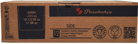 Pasabahce - 10.5oz Side-Heavy Sham Old-Fashioned Glass - PG42884