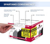 Spartano Strong Clear Garbage Bags - 35