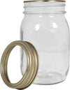 Mason / Canning Jar w/Lid - 16oz/473ml