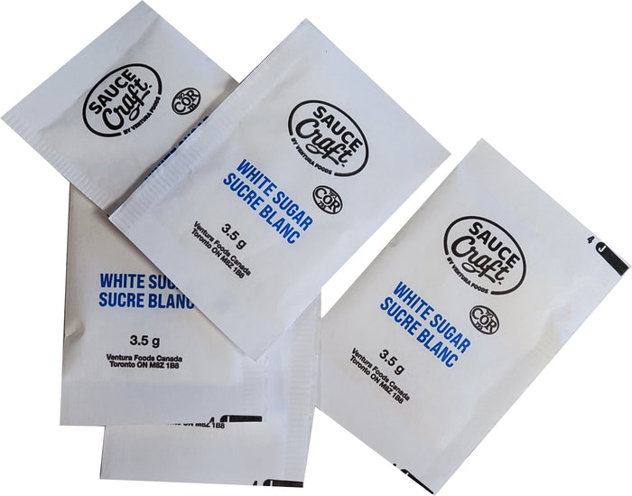 XE - Sauce Craft - White Sugar Portions - 3.5g x2000