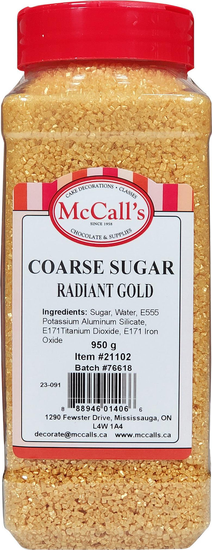 McCall's - Sugar Coarse Radiant - Gold