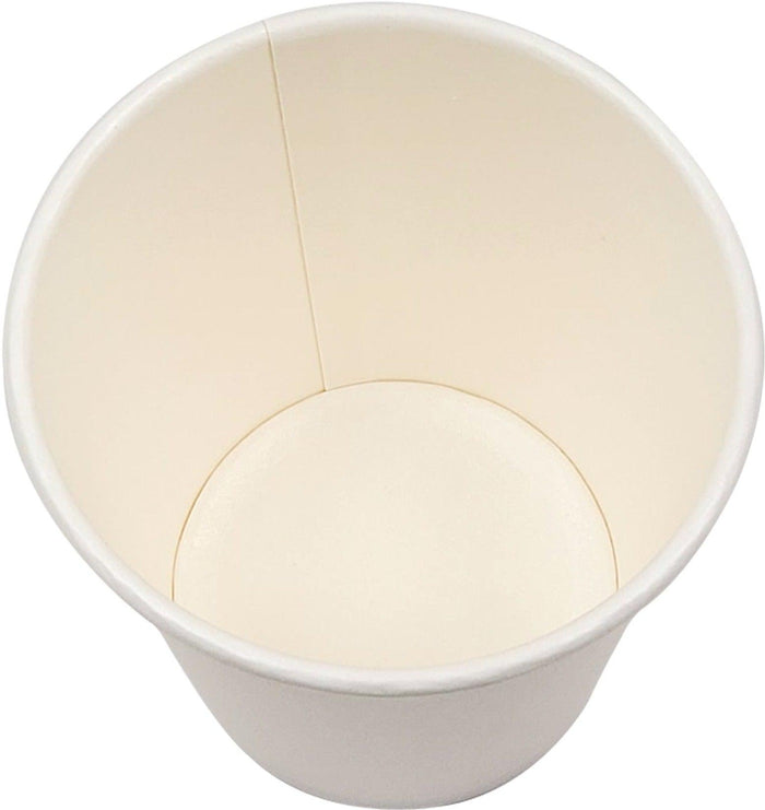 XC - Golden - 10 oz White Hot Paper Cups