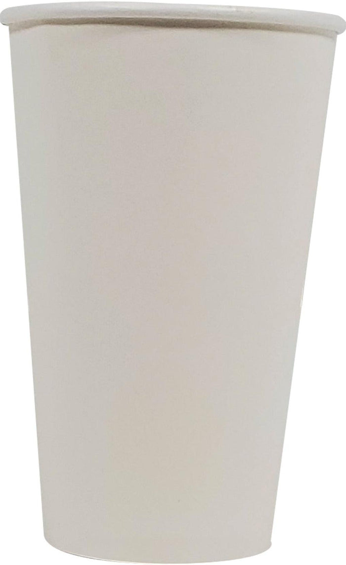 XC - Golden Maple - 16 oz White Hot Paper Cups