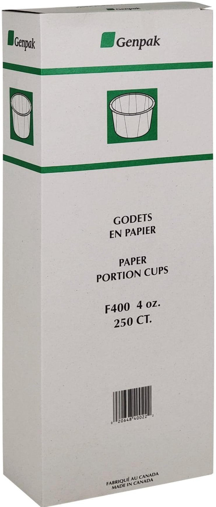 Genpak - Portion Cups - Paper - 4 oz - F400