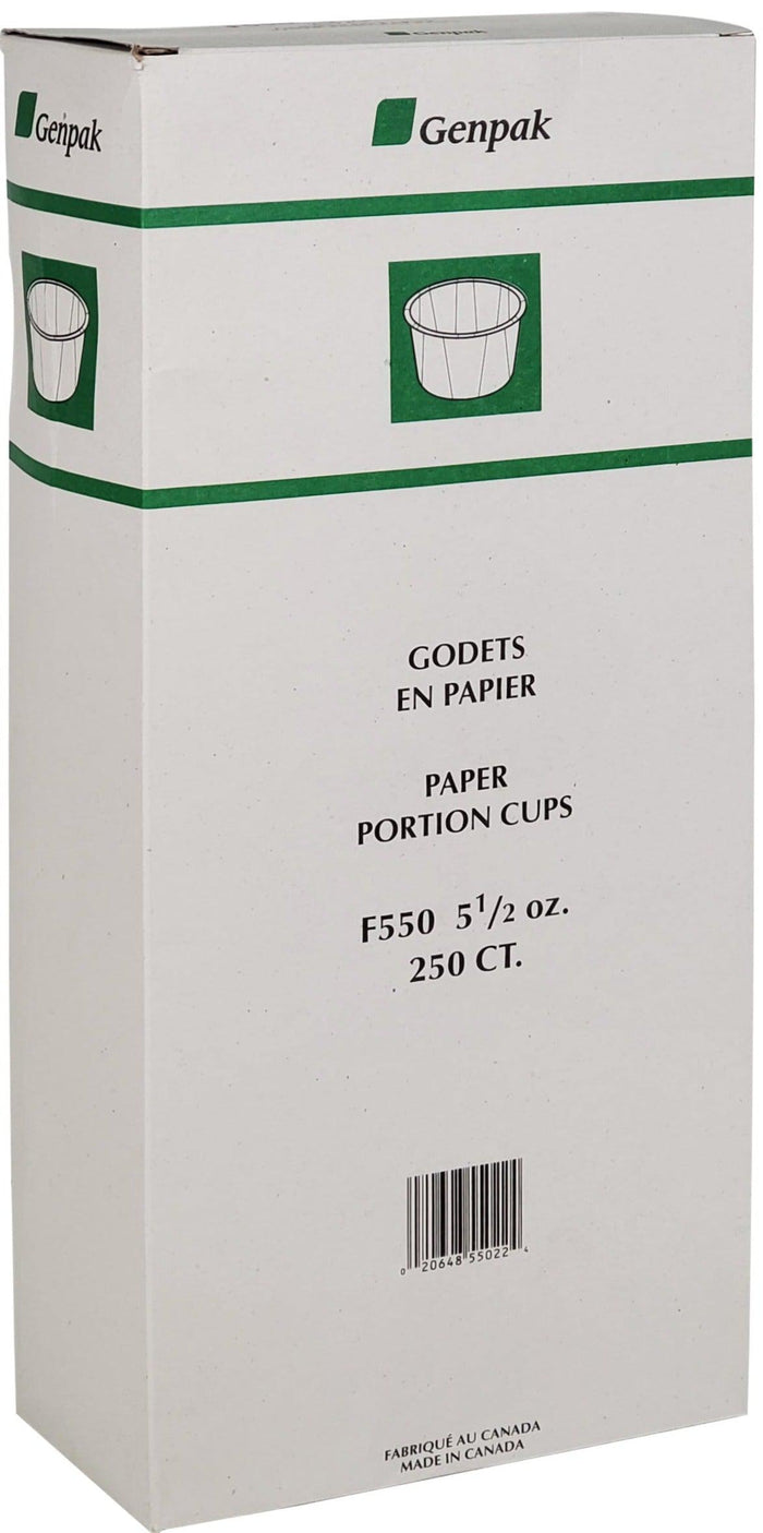 Genpak - Portion Cups - Paper - 5.5oz - F550