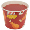 Eco-Craze - Chicken Round Paper Bucket with Lid - 85oz - Medium