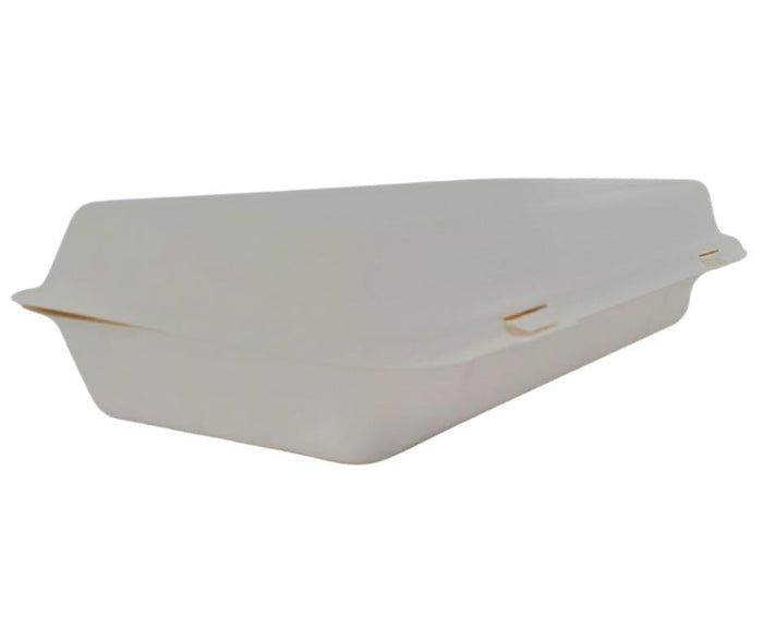 Eco-Craze - 12x6x2.3 Bagasse Clamshell Container - 1100ml