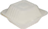 Eco-Craze Bagasse Clamshell Container - 6