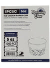 Morning Dew - 5oz Ice Cream Paper Cups - Celebration Print - IPC5C
