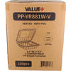 Value+ - YR881W-V - PP Hinged Cont. - 8.6x8.3x3
