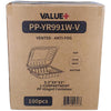 Value+ - YR991W-V - PP Hinged Cont. - 9.3x9x3