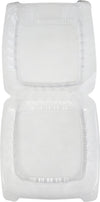 Value+ - Dual Lock - 9in Large Clear Hinged Containers - CV991