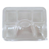 Eco-Craze - 6 Comp Thali - White - MFPP