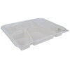 Eco-Craze - 6 Comp Thali - White - MFPP