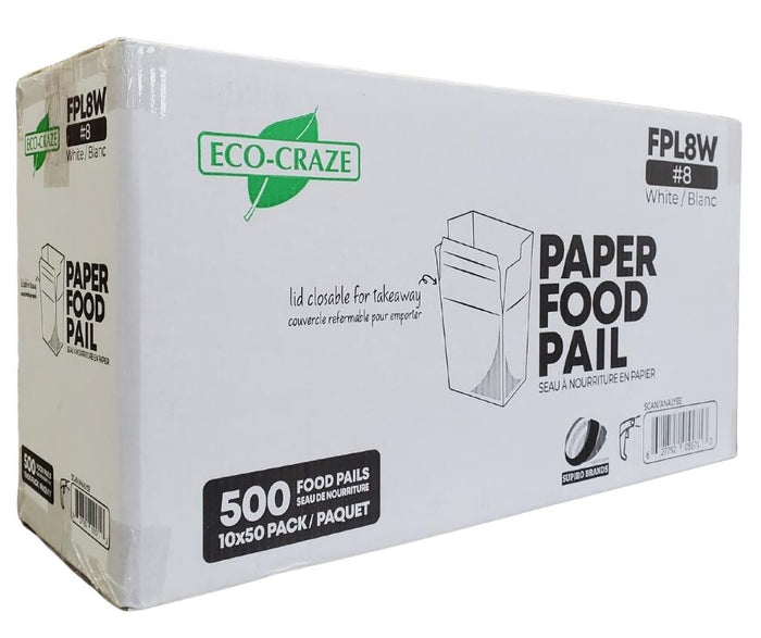 Eco-Craze - #8 Food Pail - FPL8W
