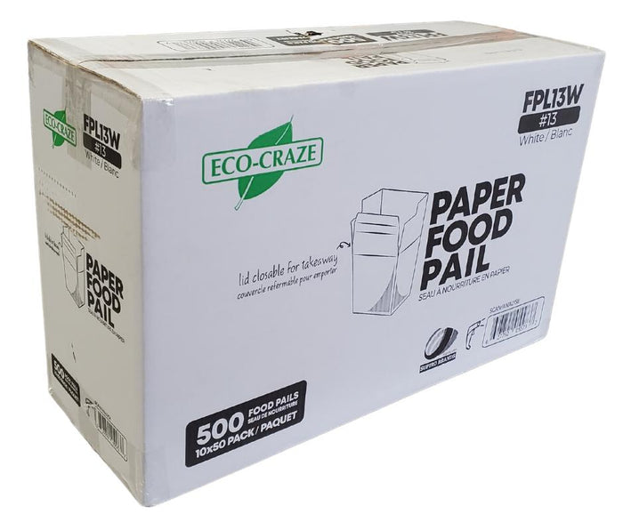 Eco-Craze - #13 Food Pail - FPL13W