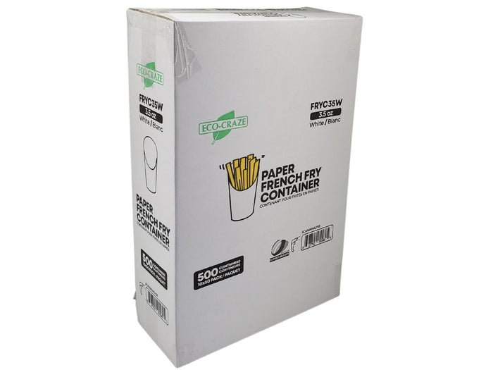 Eco-Craze - 3.5 oz French Fry Container