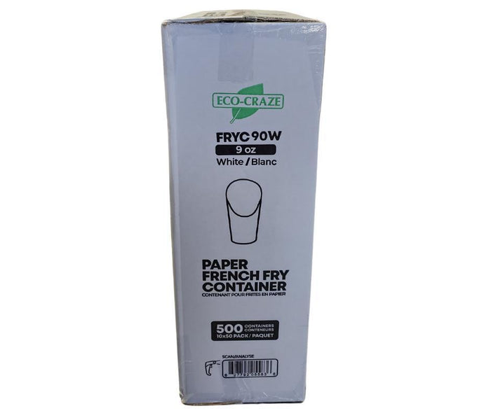 Eco-Craze - 9oz French Fry Container