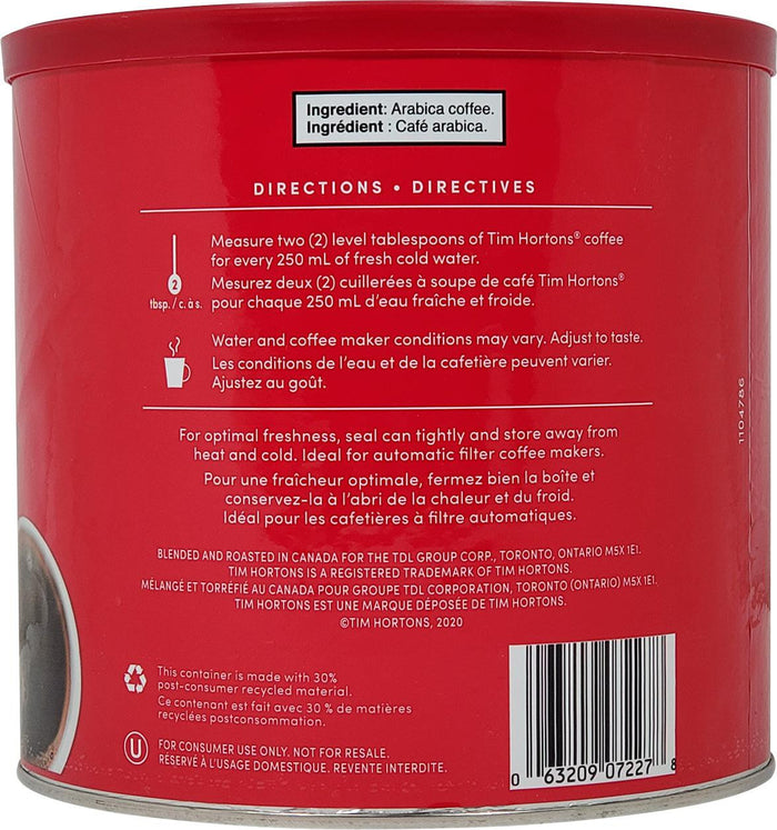 Tim Hortons - Coffee - Original Blend